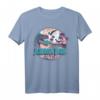 Jurassic Park Raptor Island Style Logo T-Shirt - Offiziell lizensierte Jurassic Park Kleidung für Dino-Fans