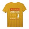 Warnung Ich könnte anfangen, über Oak Island zu reden T-Shirt – Lustiges Schatzsucher & Metalldetektor Humor Outfit für Hobbyarchäologen, Goldgräber & Schatzjäger