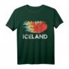 Iceland Island Flagge Retro T-Shirt - Perfektes Reisezubehör und Souvenir für Island-Liebhaber