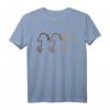 Islandpferd T-Shirt - Klassisch geschnittenes Islandpony Shirt mit doppeltem Saum für Pferdefans und Reiter