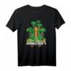 HapPanda Creeper & Jaguar Island T-Shirt – Offiziell lizenziertes Gaming-Design für Männer, Frauen, Jungen und Mädchen