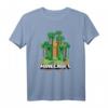 HapPanda Creeper & Jaguar Island T-Shirt – Offiziell lizenziertes Gaming-Design für Männer, Frauen, Jungen und Mädchen