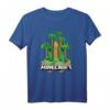 HapPanda Creeper & Jaguar Island T-Shirt – Offiziell lizenziertes Gaming-Design für Männer, Frauen, Jungen und Mädchen