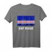 Flagge Kapverden Cap Verde Sterne T-Shirt - Stolz auf Kap Verde, perfekt für Reisen und kulturelle Verbundenheit