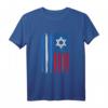 Israel Flagge T-Shirt – Geschenk für Israel-Liebhaber, Jerusalem & Davidstern – Perfekt zu Weihnachten, Chanukka & Geburtstag