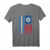 Israel Flagge T-Shirt – Geschenk für Israel-Liebhaber, Jerusalem & Davidstern – Perfekt zu Weihnachten, Chanukka & Geburtstag