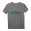 Shalom Hebräische Buchstaben Peace Israel T-Shirt - Kulturt-Shirt für Juden und Unterstützer