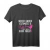Damen Tank Top mit Unterschätze niemals ein Mädchen, das Krav Maga kennt – Leichtes Kampfsport-Shirt für Frauen