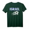 Stolzer israelischer Fußballfan Support T-Shirt mit Flagge – Perfekt für Turniere und Fan-Events