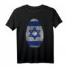 Fingerabdruck Israel Flagge Geschenk für Stolze Israelis - Patriotisches T-Shirt zum Geburtstag & für die Wurzeln
