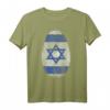 Fingerabdruck Israel Flagge Geschenk für Stolze Israelis - Patriotisches T-Shirt zum Geburtstag & für die Wurzeln