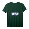 Damen Israelische Fahne Israel Flagge Geschenk Fußball-Fan T-Shirt mit V-Ausschnitt – Patriotisches Design für Supporter bei Spielen und Feiertagen