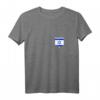 Israelische Flagge T-Shirt mit gedruckter israelischer Flagge - Patriotisches Tank Top für Urlaub, Sport & Geschenke