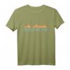 HapPanda Skyline Silhouette T-Shirt - Jerusalem Israel Stadtbild Souvenir & Geschenkidee für Reisende und Städteliebhaber