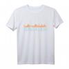 HapPanda Skyline Silhouette T-Shirt - Jerusalem Israel Stadtbild Souvenir & Geschenkidee für Reisende und Städteliebhaber