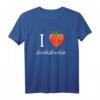 I HERZ Shakshuka Israelisches T-Shirt – Perfektes Geschenk für Liebhaber israelischer Küche und Shakshuka-Fans