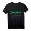 Judentum Geschenk Jerusalem Israel T-Shirt – Perfektes Geschenk für Israel- und Jerusalem-Liebhaber zu Weihnachten, Chanukka & Geburtstag