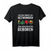 Zum Schafkopfen geboren - Traditionsreiches Kartenspiel T-Shirt für Bayern und Franken, ideal für Stammtisch & Turniere