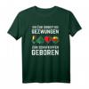 Zum Schafkopfen geboren - Traditionsreiches Kartenspiel T-Shirt für Bayern und Franken, ideal für Stammtisch & Turniere