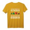 Zum Schafkopfen geboren - Traditionsreiches Kartenspiel T-Shirt für Bayern und Franken, ideal für Stammtisch & Turniere
