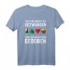 Zum Schafkopfen geboren - Traditionsreiches Kartenspiel T-Shirt für Bayern und Franken, ideal für Stammtisch & Turniere