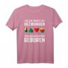 Zum Schafkopfen geboren - Traditionsreiches Kartenspiel T-Shirt für Bayern und Franken, ideal für Stammtisch & Turniere