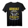 Geheult wird erst wenn es stark blutet Paintball Gotcha T-Shirt – Lustiges Outfit für das Spielfeld & Geburtstagsgeschenk für Paintball-Fans