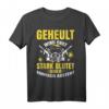 Geheult wird erst wenn es stark blutet Paintball Gotcha T-Shirt – Lustiges Outfit für das Spielfeld & Geburtstagsgeschenk für Paintball-Fans
