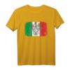 Italienisch-polnisches Flaggen T-Shirt - Stolz auf doppelte Herkunft, ideales Geschenk für Familie, Feiertage und besondere Anlässe