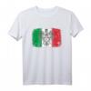 Italienisch-polnisches Flaggen T-Shirt - Stolz auf doppelte Herkunft, ideales Geschenk für Familie, Feiertage und besondere Anlässe