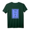 Yalla Habibi Arabisch libanesisches Wort PeriodenTisch Shirt – Kulturelles Arabisch T-Shirt für Fans und Freunde Nahosts