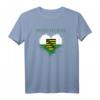 Sachsen T-Shirt Heimatliebe - Stolz in Sachsen leben, perfektes Geschenk für Familie & Freunde