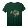 Maori Kiwi Vogel Tribal T-Shirt in Grün und Orange – Neuseeland Fanartikel & Geschenkidee für Maori- und Kiwi-Liebhaber