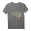 Maori Kiwi Vogel Tribal T-Shirt in Grün und Orange – Neuseeland Fanartikel & Geschenkidee für Maori- und Kiwi-Liebhaber