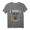 Lausbua Hirsch Lederhose Kinder & Herren Trachtenshirt – Lustiges Oktoberfest T-Shirt mit Hirschmotiv & Geweih, Perfekt als Geschenk für Bayern & Österreich