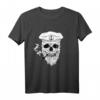 Moin Moin ihr Spacken Totenkopf Kapitän Anker Nordlichter T-Shirt – Maritimes Design für Norddeutschland & Küstenliebhaber