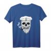 Moin Moin ihr Spacken Totenkopf Kapitän Anker Nordlichter T-Shirt – Maritimes Design für Norddeutschland & Küstenliebhaber