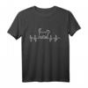 Katze Herzschlag EKG Design Herz Katzen Geschenkidee T-Shirt für Tierliebhaber, Fans & Freunde - Perfekt zu Weihnachten & Geburtstag
