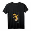 Damen Lustiges Pole Dancing Katze Liebhaber Geschenk Pole Dancer T-Shirt mit V-Ausschnitt – Perfektes Geschenk für Pole Dancer und Katzenfans