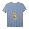 Damen Lustiges Pole Dancing Katze Liebhaber Geschenk Pole Dancer T-Shirt mit V-Ausschnitt – Perfektes Geschenk für Pole Dancer und Katzenfans