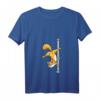 Damen Lustiges Pole Dancing Katze Liebhaber Geschenk Pole Dancer T-Shirt mit V-Ausschnitt – Perfektes Geschenk für Pole Dancer und Katzenfans