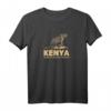 Leopard Kenia Afrika Samburu Reserve Safari T-Shirt - Einzigartiges Souvenir für Tierliebhaber und Safari-Enthusiasten
