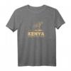 Leopard Kenia Afrika Samburu Reserve Safari T-Shirt - Einzigartiges Souvenir für Tierliebhaber und Safari-Enthusiasten