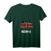 Damen Kenia-Flagge Pride Retro T-Shirt für Familie - Perfekt für Geburtstag, Weihnachten, Urlaub & besondere Anlässe