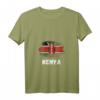 Damen Kenia-Flagge Pride Retro T-Shirt für Familie - Perfekt für Geburtstag, Weihnachten, Urlaub & besondere Anlässe