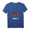 Damen Kenia-Flagge Pride Retro T-Shirt für Familie - Perfekt für Geburtstag, Weihnachten, Urlaub & besondere Anlässe