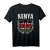 Kenia T-Shirt mit Heimatmotiv – Stolz auf Kenia zeigen bei Nationalfeiertagen & Sportturnieren