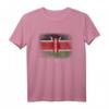 Kenia Flagge T-Shirt - Klassisch geschnitten mit doppeltem Saum für Kenia-Fans und Reisebegeisterte