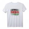 Kenia Flagge T-Shirt - Klassisch geschnitten mit doppeltem Saum für Kenia-Fans und Reisebegeisterte