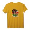 Kenia-Flagge für Mädchen - Klassisches T-Shirt mit doppelt genähtem Saum, ideal für Kenia-Fans und Nationalstolz